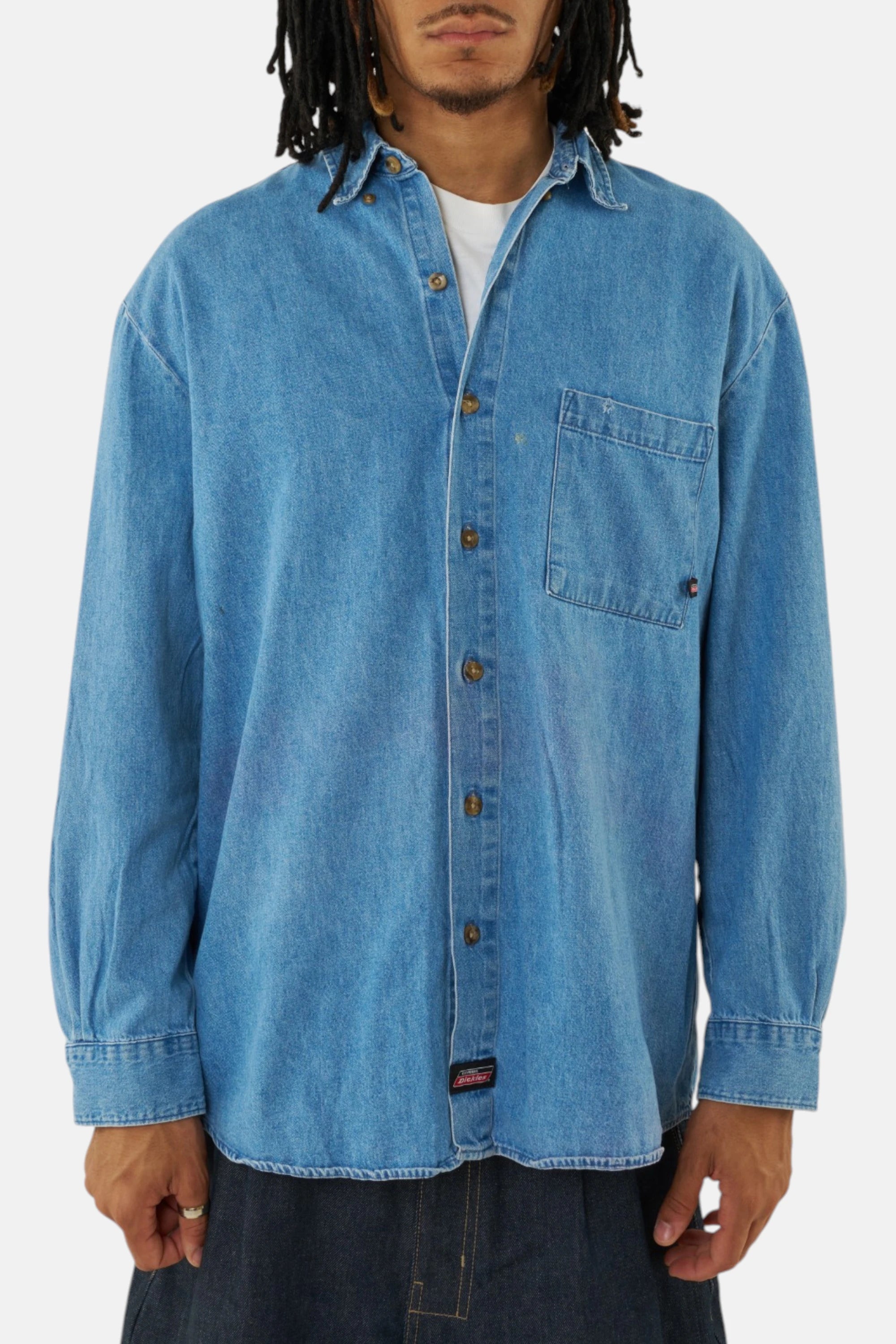 Dickies camicia denim, vista posteriore