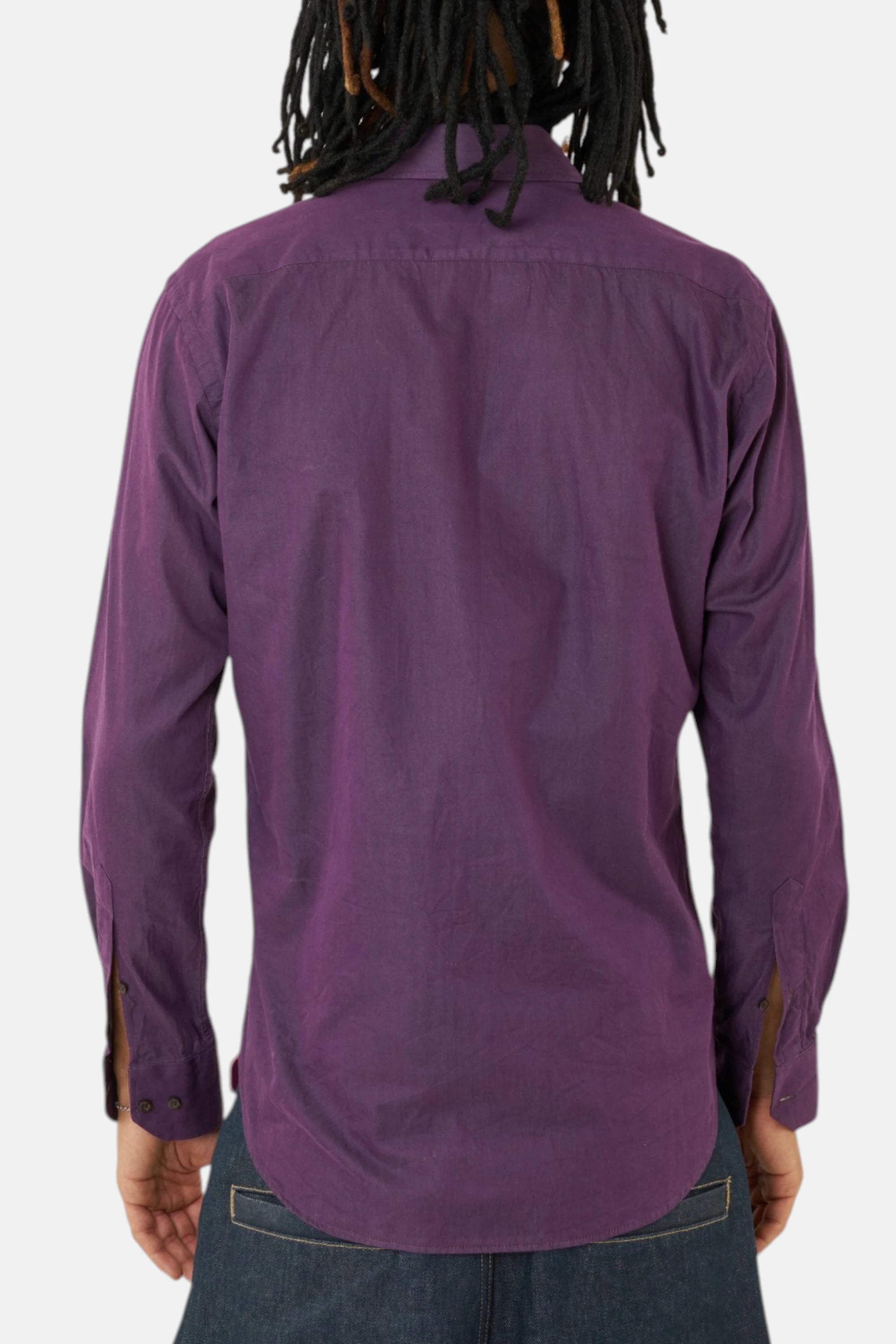 Etro camicia violetto, dettaglio pattern