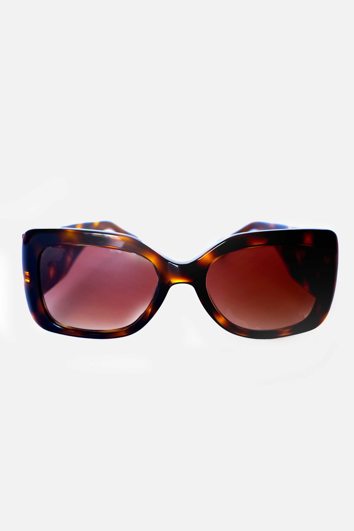 Chanel Occhiali Brown Red Tartan dettaglio 1