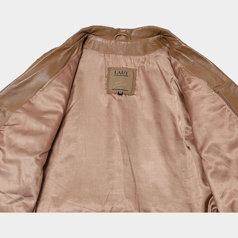 GIACCA BLAZER IN PELLE
