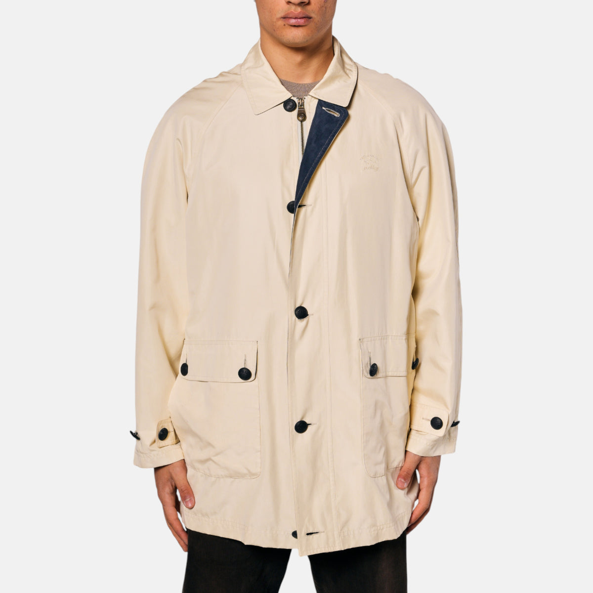 Impermeabile Paul & Shark in Seta