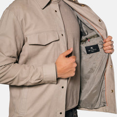 Giacca Camicia Etro in Pelle